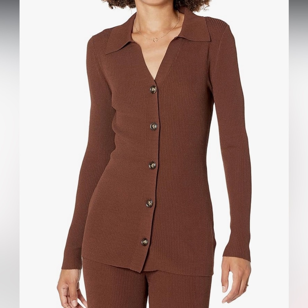 The Drop button up cardigan